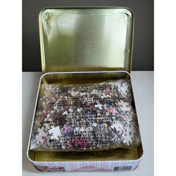 Feminine Florals 1000-Piece Jigsaw Puzzle In Decorative Tin - Picture 5 of 7